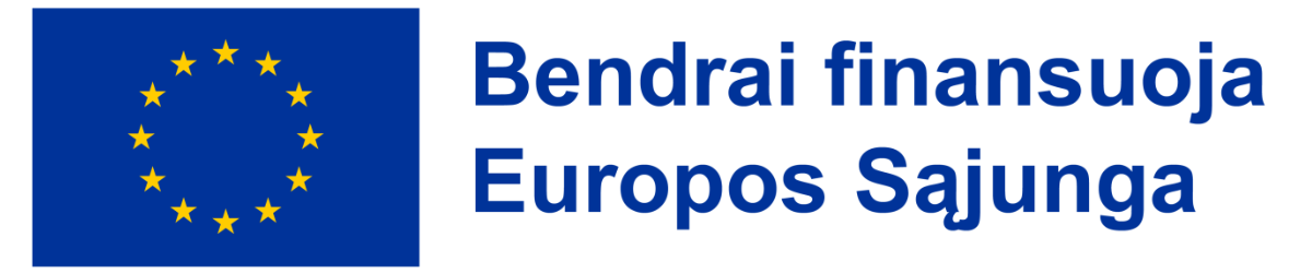 Bendrai finansuoja Europos Sąjunga